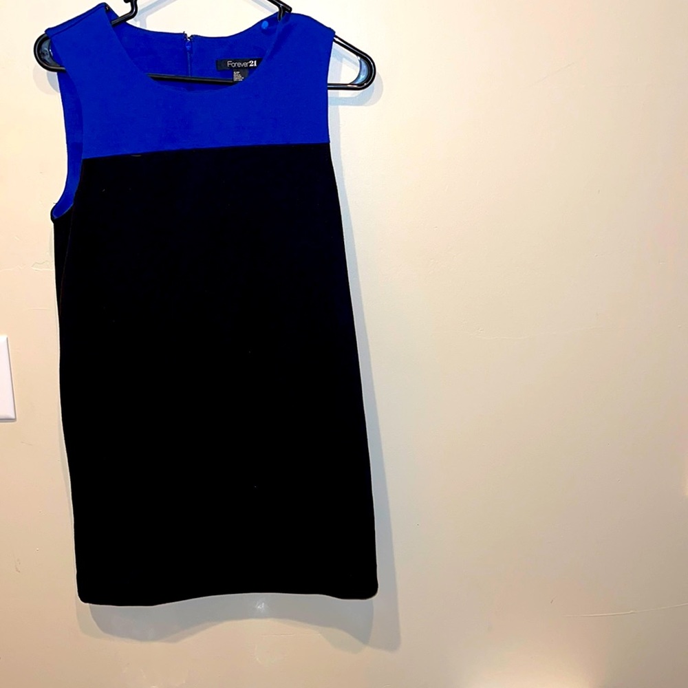 Blue and black dress forever 21 S/P
